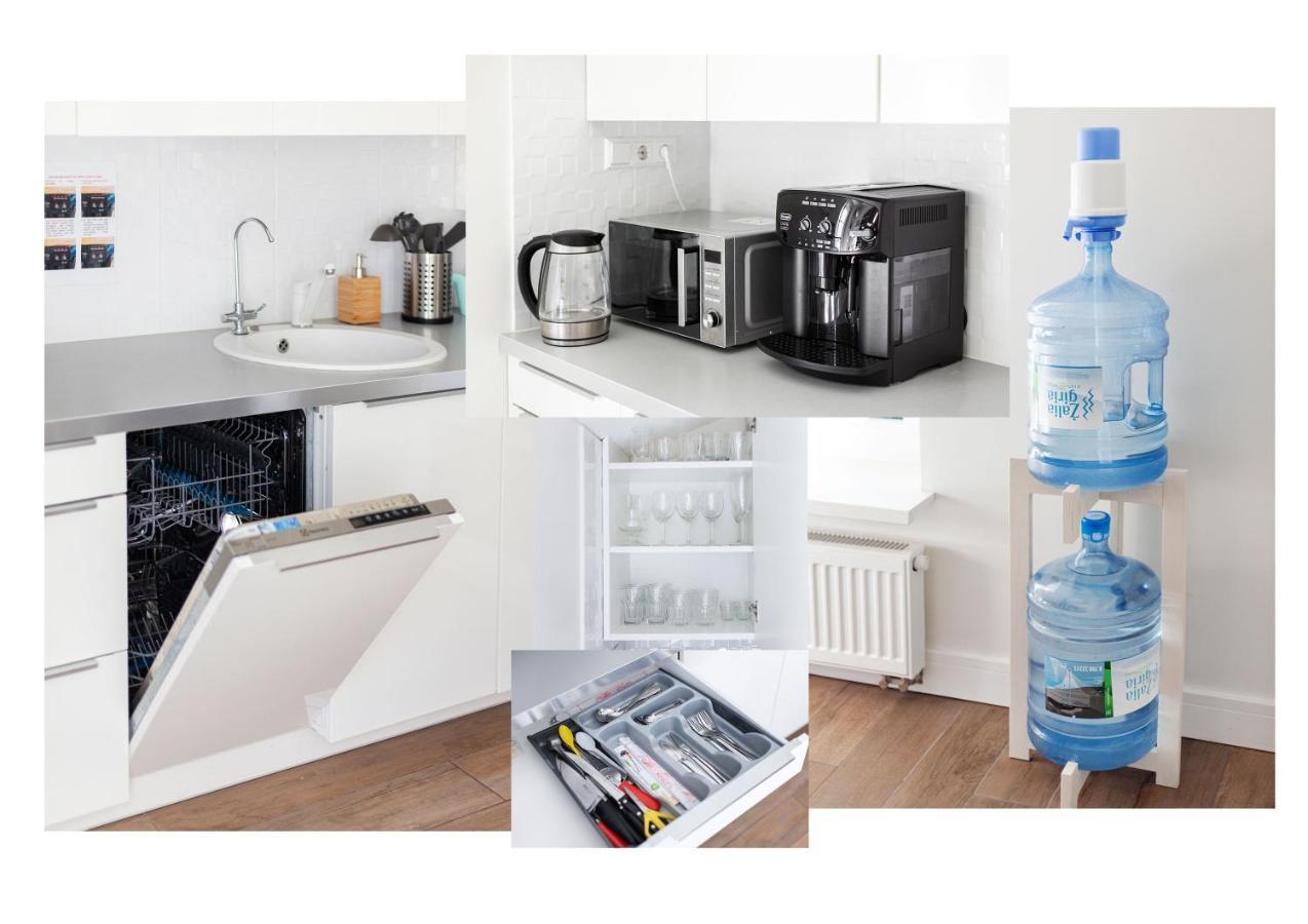 3 Bedroom Apartment 24H Self Check In, Free Parking, Ac, Fireplace Wilno Zewnętrze zdjęcie